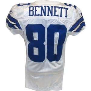  Martellus Bennett Jersey   Cowboys #80 Game Worn White 
