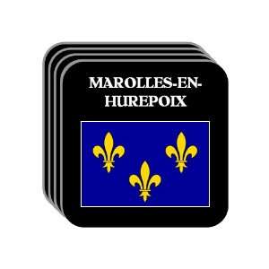 Ile de France   MAROLLES EN HUREPOIX Set of 4 Mini Mousepad Coasters