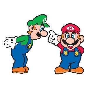  Mario and Luigi sticker / decal 