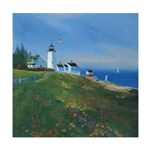 Pemaquid Lighthouse artist Sally Caldwell Fisher 24x18 