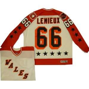 Mario Lemieux Wales All Star Pittsburgh Penguins Jersey 1985  