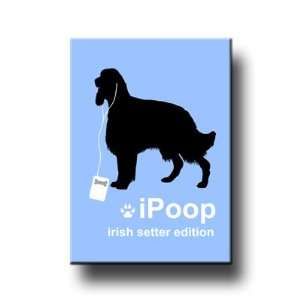 Irish Setter iPoop Fridge Magnet