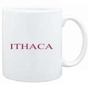 Mug White  Ithaca  Usa Cities 