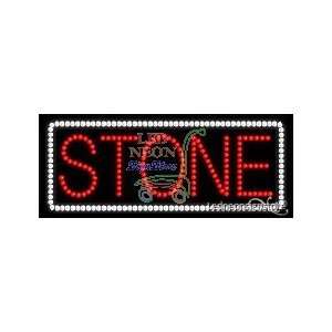  Stone LED Sign