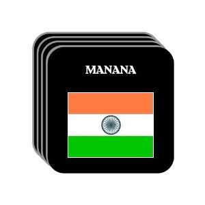  India   MANANA Set of 4 Mini Mousepad Coasters 