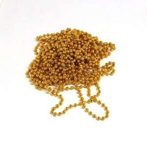  Metallic Gold Beads Toys & Games