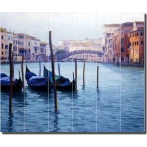 Grand Canal by Jack White   Venice Grand Canal Ceramic Tile Mural 21 
