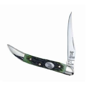  Steel Warrior Pocket Knife SMALL TOOTHPICK Jade Green 