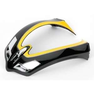Icon Super Vent for Mainframe Helmet , Color Yellow, Style Hooligan 