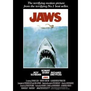  Jaws   Movie Poster (Regular Style) (Size 24 x 36 