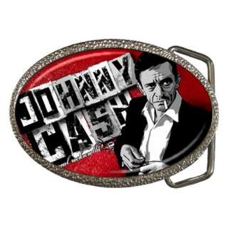 Johnny Cash Legend Chrome Belt Buckle Cool Collector Gift Free 