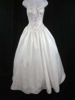RANDY FENOLI Strapless Swarovski Crystal Wedding Gown 2  