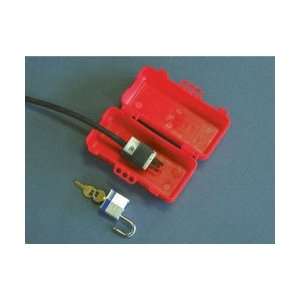 LP550   Plug Lockout, Multiple Entry, Red  Industrial 