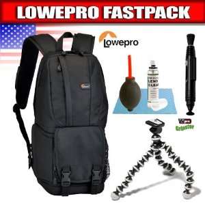  Lowepro Fastpack 100 (Black) Camera Bag + Vidpro Gripster 
