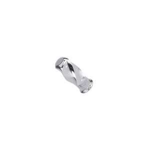  Twisted Axle Nut Chrome 26T PAIR