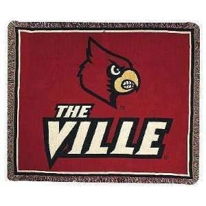  Louisville Cardinals Tapestry University Throw Sports 
