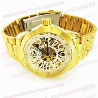 18K Gold Mens luxury Automatic Mechanical Watch M488W  