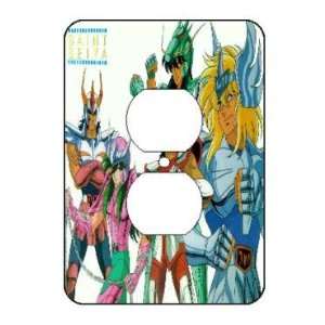  Los Caballeros del Zodiaco Light Switch Outlet Covers 