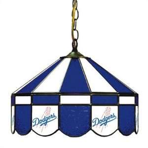   18 3026 Los Angeles Dodgers Stained Glass Pub Light Style Direct Wire