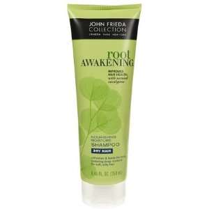 John Frieda Root Awakening Nourishing Moisture Shampoo for Dry Hair, 8 