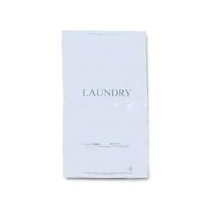   Logo) Plastic Disposable Hospitality Laundry Bags, 1000 Bags per Case