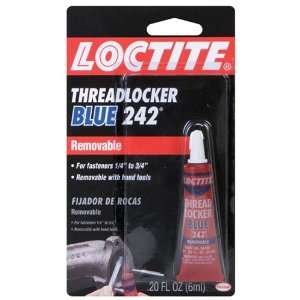  Loctite 1289273 0.20 oz Threadlocker 242, Blue