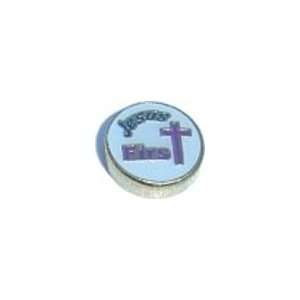  Jesus First Floating Charm for Heart Lockets Jewelry