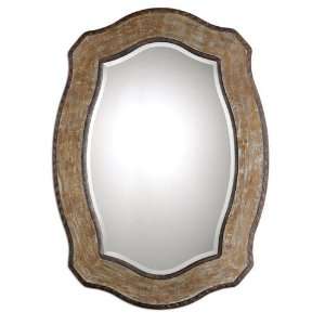  Uttermost 09513 Liveri Mirror in Antiqued Hickory 