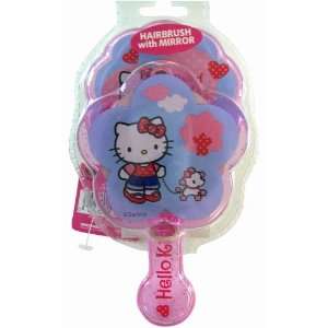   Hello Kitty Hair Brush & Mirror Set (Kitty & Poodle) Toys & Games