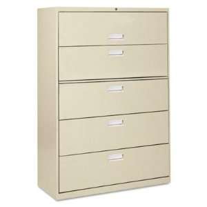  Sandusky Lee 600 Series Five Drawer Lateral File, 42w x 19 
