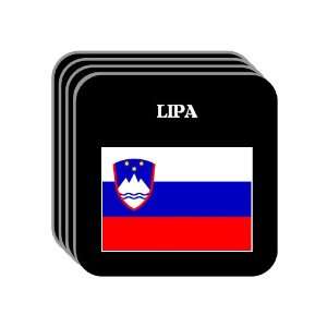  Slovenia   LIPA Set of 4 Mini Mousepad Coasters 
