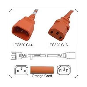 PowerFig PFC1414E96V AC Power Cord IEC 60320 C14 Plug to C13 Connector 