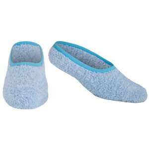  Life is good Snuggle Slippers Socks Turquoise Blue