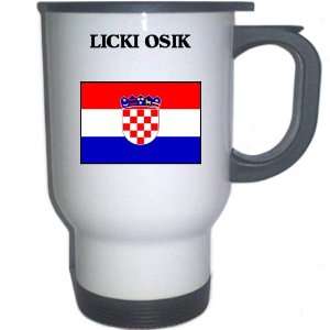  Croatia/Hrvatska   LICKI OSIK White Stainless Steel Mug 