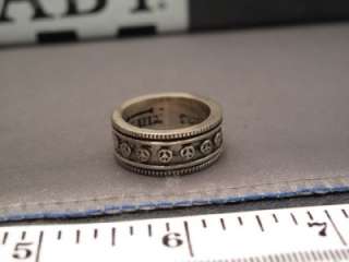 King Baby Limited Edition Vintage Coin Peace Ring Size 10  