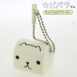  Kapibara san Cleaning Roller with a Ball Chain (White san 