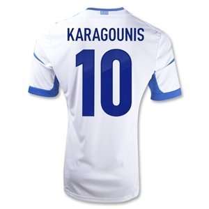  adidas Greece 12/14 KARAGOUNIS Home Soccer Jersey Sports 