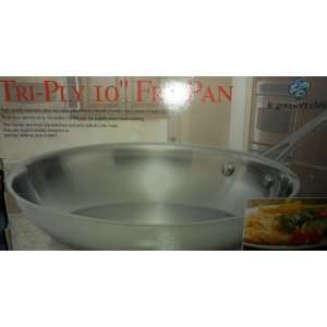 Le Gourmet Chef Tri Ply 10 Fry Pan 