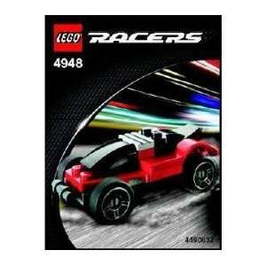  Lego Racers 4948 Red Racer Brickmaster 2007 Toys & Games
