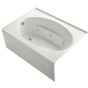   Windward Collection 60 Three Wall Alcove Jetted Bath Tub with Lef