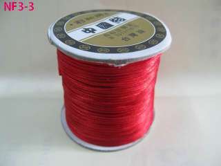Free P&P Red 1.5mm Chinese Knot Cords Jewelry Findings charm thread 