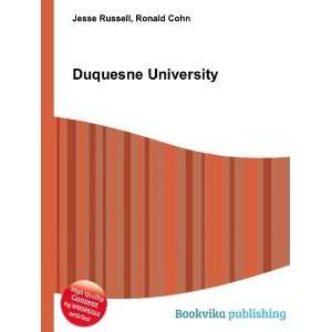  Duquesne University Ronald Cohn Jesse Russell Books