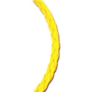   by 100 Feet Poly Hollow Braid Rope, Yellow
