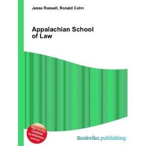 Appalachian School of Law Ronald Cohn Jesse Russell  