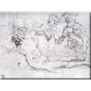  The Lamentation 30x22 Streched Canvas Art by Durer 