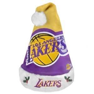  Los Angeles Lakers NBA Santa Hat   2011 Colorblock Design 