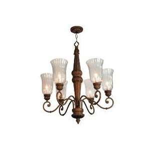  Eurofase Euroclassics   Klare Chandelier   CH 6KLR/CH 6KLR 