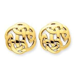  14k Celtic Knot Earrings   JewelryWeb Jewelry