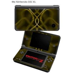  Nintendo DSi XL Skin   Abstract 01 Yellow by WraptorSkinz 