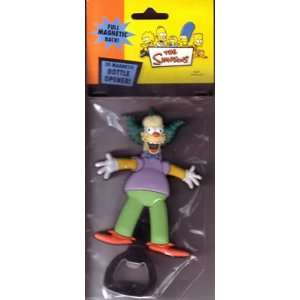  Simpsons Krusty the Clown Bottle Opener 3D Magnetic Back 